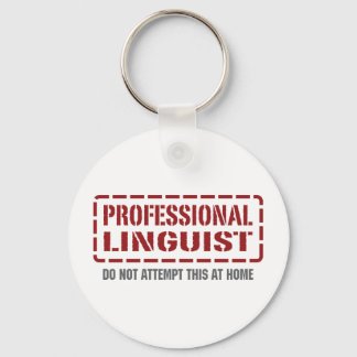 Professional Linguist Key Ring