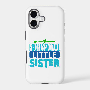 Professional Little Sister Blue Paint Drip
