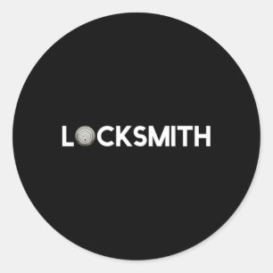 Professional Locksmith Classic Round Sticker