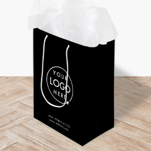 Professional Logo Business Corporate Company Medium Gift Bag