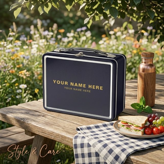 Professional Lunchbox Featuring Your Name and Role (Professional Lunchbox Featuring Your Name and Role)