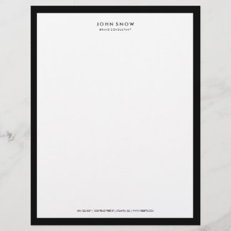 Professional Luxe Letterhead
