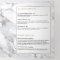 Professional Luxe Minimalist White Marble Brochure
