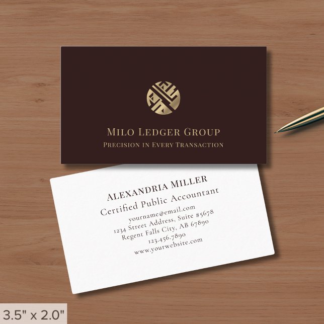 Professional Luxury Logo Business Card (Creator Uploaded)