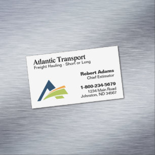 Professional Magnetic Business Card with Logo