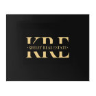 Professional Marketing Elegant Black Modern