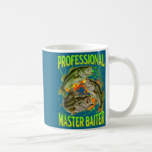 Professional Master Baiter Funny Fishing Meme Boot Coffee Mug