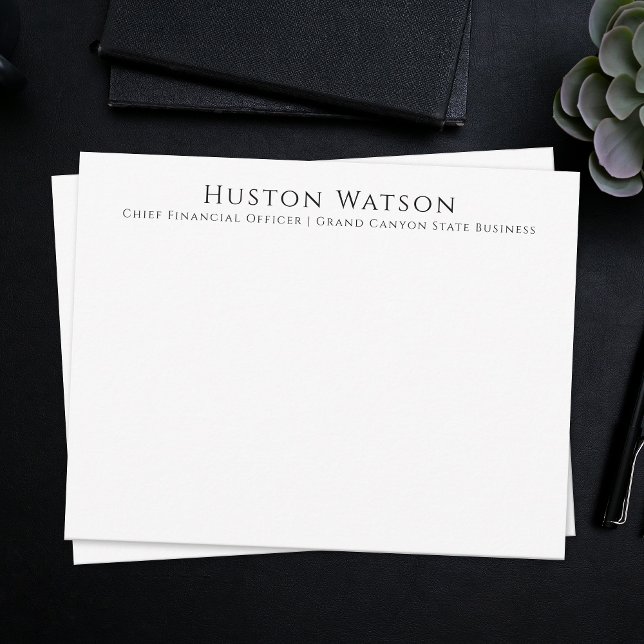 Professional Men Business Personalised With Name Card (Creator Uploaded)