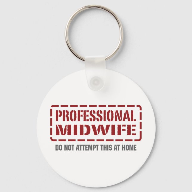 Professional Midwife Key Ring (Front)