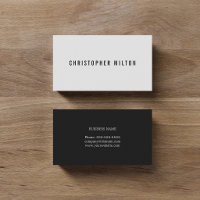 Professional Minimal Black Light Grey Consultant