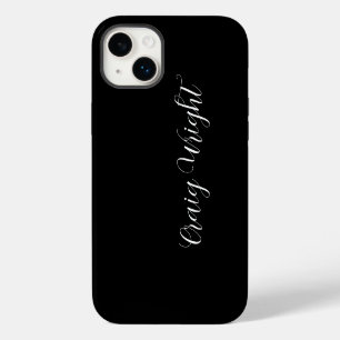 Professional Minimalist Add Name Personalised iPhone 14 Plus Case