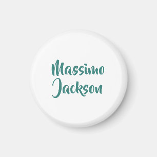 Professional Minimalist Add Name Personalized Magnet
