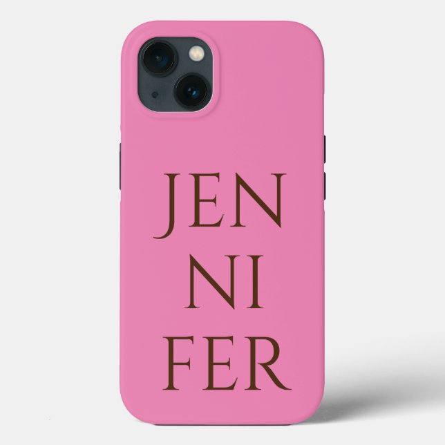 Professional minimalist add your name Case-Mate iPhone case (Back)