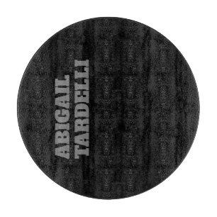 Professional minimalist bold modern custom name cutting board