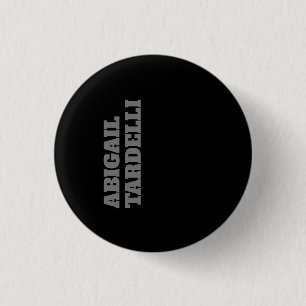 Professional minimalist bold modern custom plain 3 cm round badge