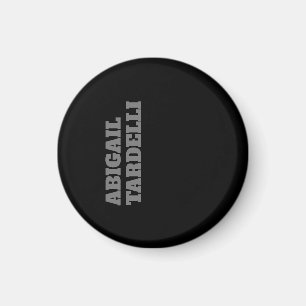 Professional minimalist bold modern custom plain magnet