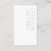 Professional minimalist bold modern grey white