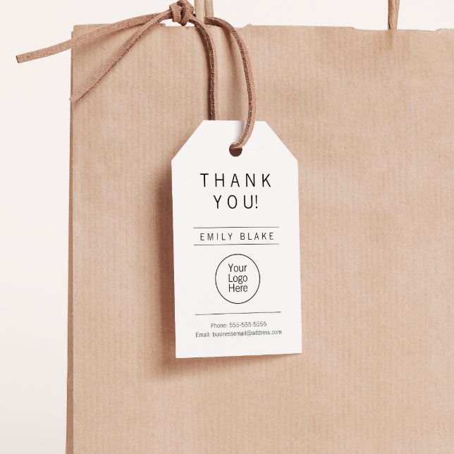Professional Minimalist Business Hang Tag (Creator Uploaded)