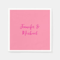 Professional minimalist calligraphy pink colour