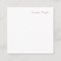 Professional minimalist feminine pink