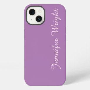 Professional minimalist feminine plain elegant iPhone 13 case