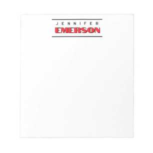 Professional minimalist modern plain notepad