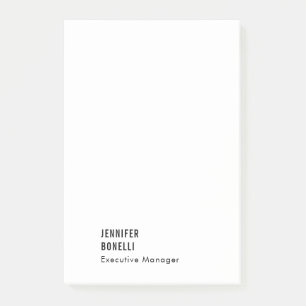 Professional minimalist modern trendy post-it notes