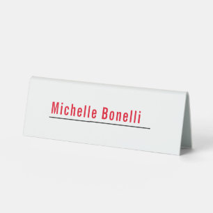 Professional Minimalist Simple White Modern Plain