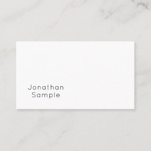 Professional Minimalistic Elegant Graphic Design Business Card