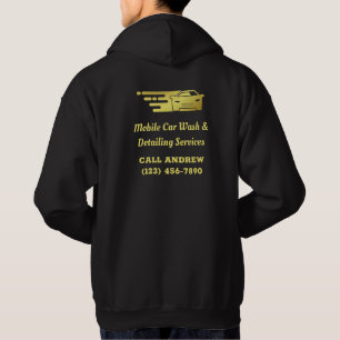 Professional Mobile Car Wash Business Marketing Hoodie
