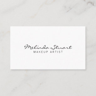 Professional Modern Black and White Appointment Card