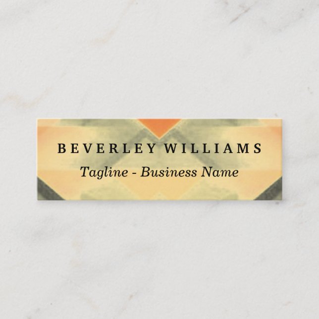 Professional Modern Calling Business Card (Front)