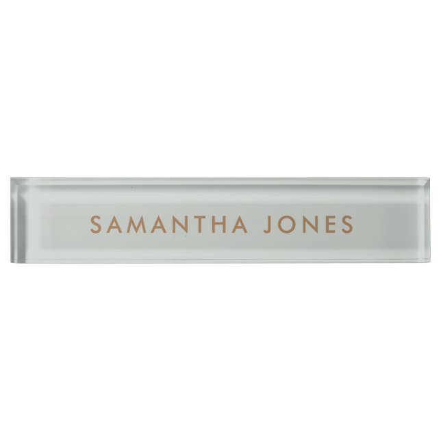  Professional Modern Classy Office Name Plate (Front)