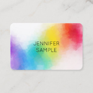 Professional Modern Colourful Elegant Template Business Card