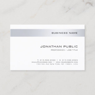 Professional Modern Company Simple Template Business Card