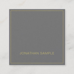 Professional Modern Creative Premium Pearl Luxury Square Business Card