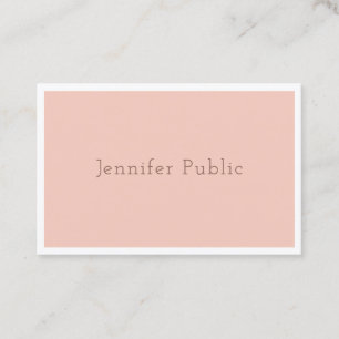 Professional Modern Elegant Minimalist Popular Business Card