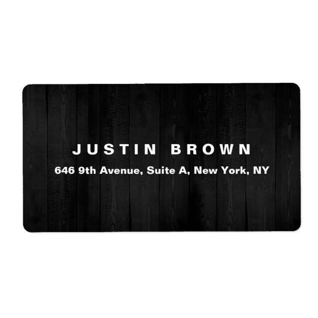 Professional Modern Elegant Plain Grey Bold Text (Front)