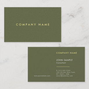 Professional Modern Luxury Pearl Finish Elegant Business Card