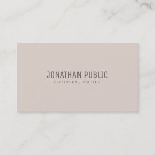 Professional Modern Minimal Template Elegant Colou Business Card