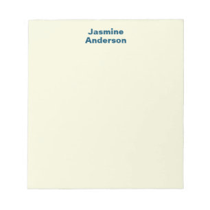 Professional Modern Minimalist Beige Colour Notepad