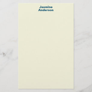 Professional Modern Minimalist Beige Colour Stationery