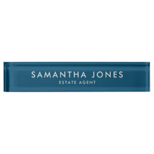 Professional Modern Minimalist Classic Nameplate