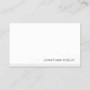 Professional Modern Minimalist Elegant Template Business Card