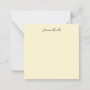 Professional Modern Minimalist Pastel Beige Colour Card