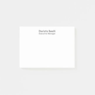 Professional Modern Minimalist Plain  Post-it Notes