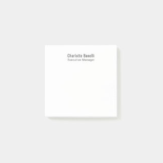 Professional Modern Minimalist Plain  Post-it Notes