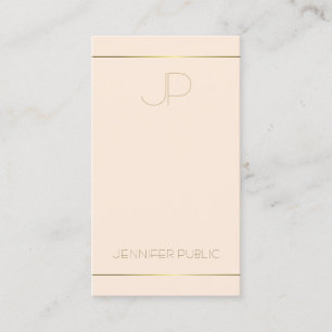Professional Modern Monogram Elegant Template Business Card