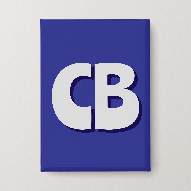 Professional Modern Monogram Minimalist Initials (Front)