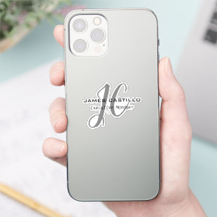 Professional Modern Monogrammed Minimalist